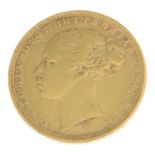 Victoria, Sovereign 1884M (S 3857B).