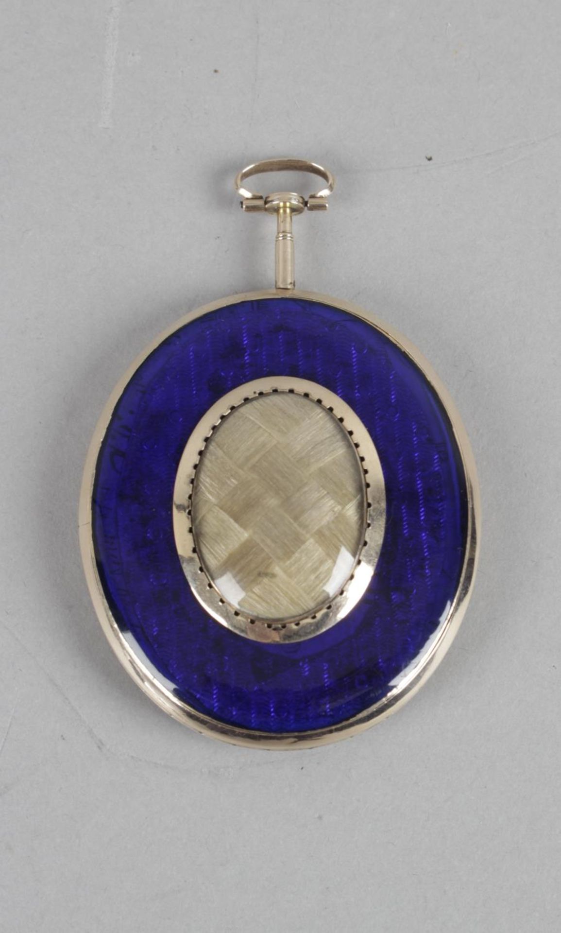 A late 18th century portrait miniature pendant, - Bild 2 aus 6