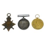 Great War Trio, 1914-15 Star, British War Medal 1914-20, Victory Medal named to, '3161 Tpr.