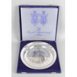 A Royal Anniversary Plate to celebrate the Silver Wedding Anniversary of HM The Queen HRH Prince