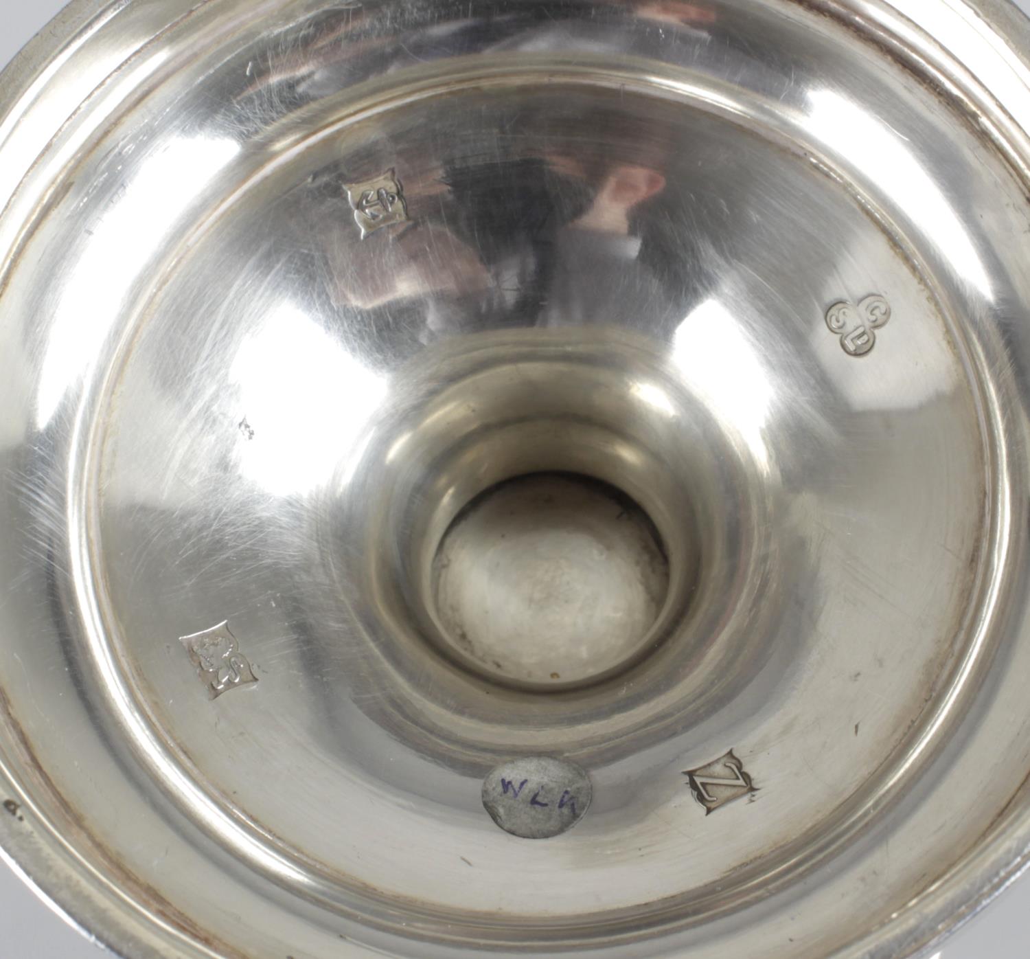 A modern silver claret jug, - Image 3 of 3