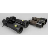 A pair of Barr & Stroud 7X CF42 Glasgow & London military binoculars,