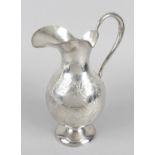 A Spanish silver wine jug,