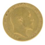 Edward VII, Sovereign 1907 (S 3969).