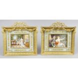 A 19th century painted portrait miniature upon ivory panel,
