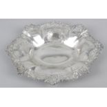 An early Edwardian silver dish,