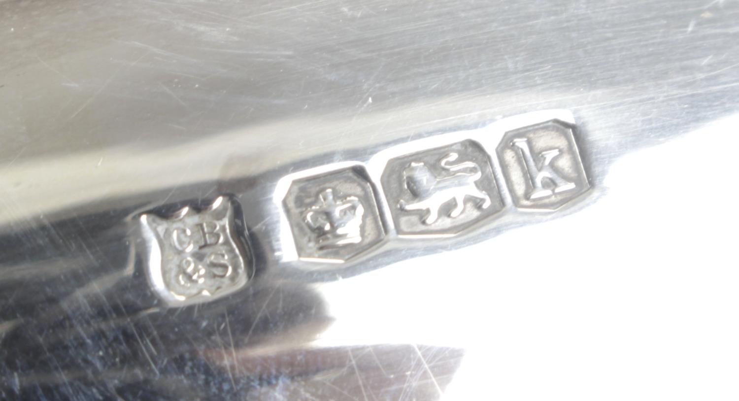 A 1920's silver entrée dish, - Image 2 of 2