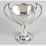 An early George V silver trophy cup,