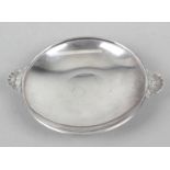 A Georg Jensen small sterling silver dish,