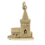 A 9ct gold charm,