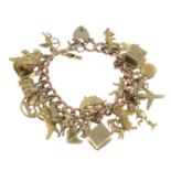 A charm bracelet,