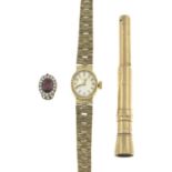 9ct gold lady's Rotary wrist watch,