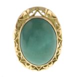 A gem-set dress ring.Stamped 18CT.