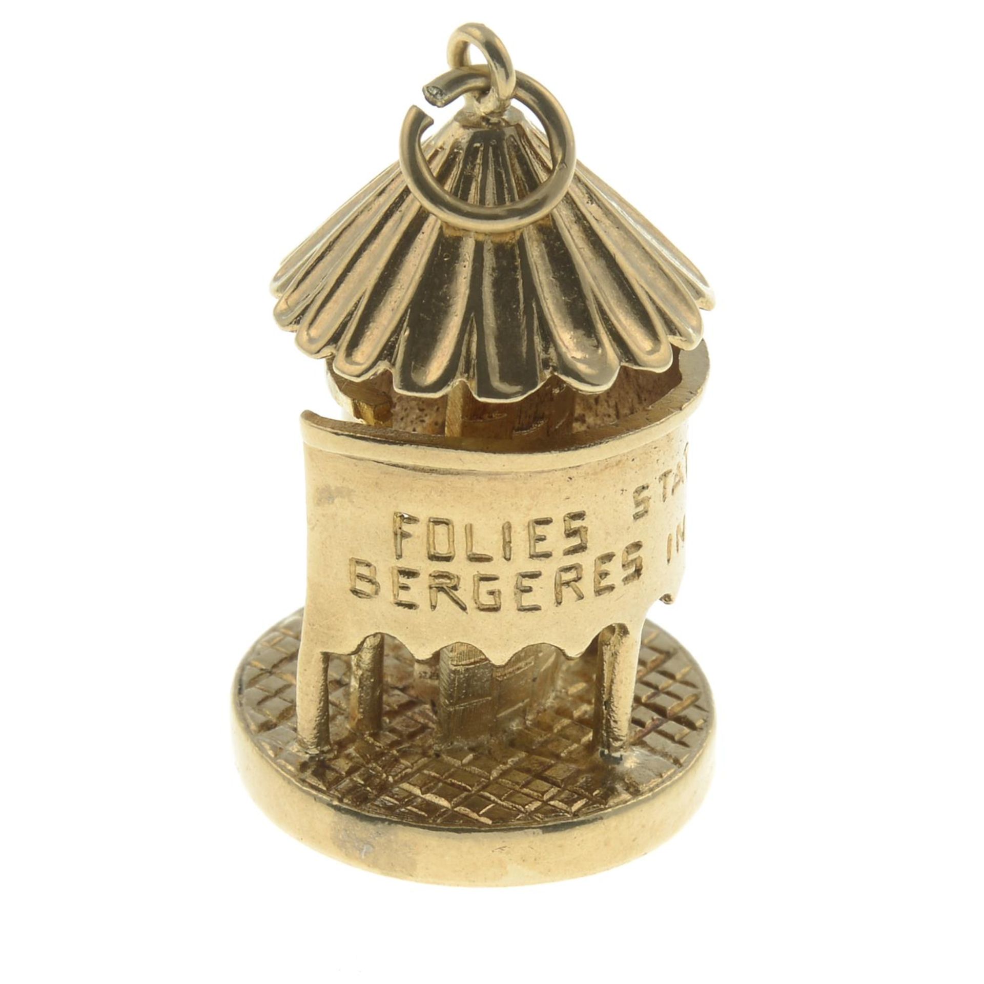 A 1960s 9ct gold novelty charm, - Image 2 of 3