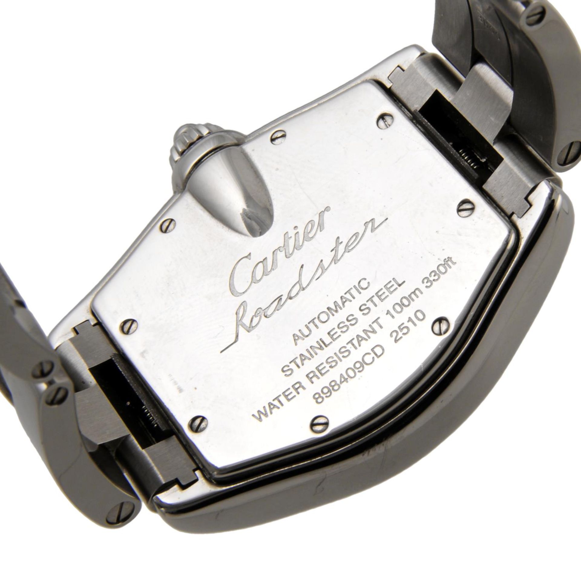 CARTIER - a gentleman's Roadster bracelet watch. - Bild 5 aus 5