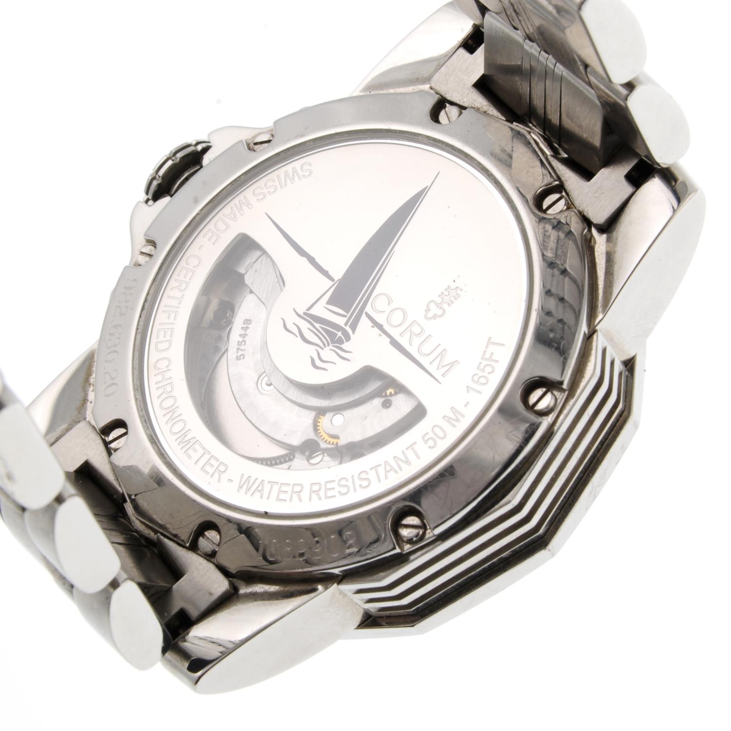 CORUM - a gentleman's Admiral's Cup bracelet watch. - Image 5 of 5