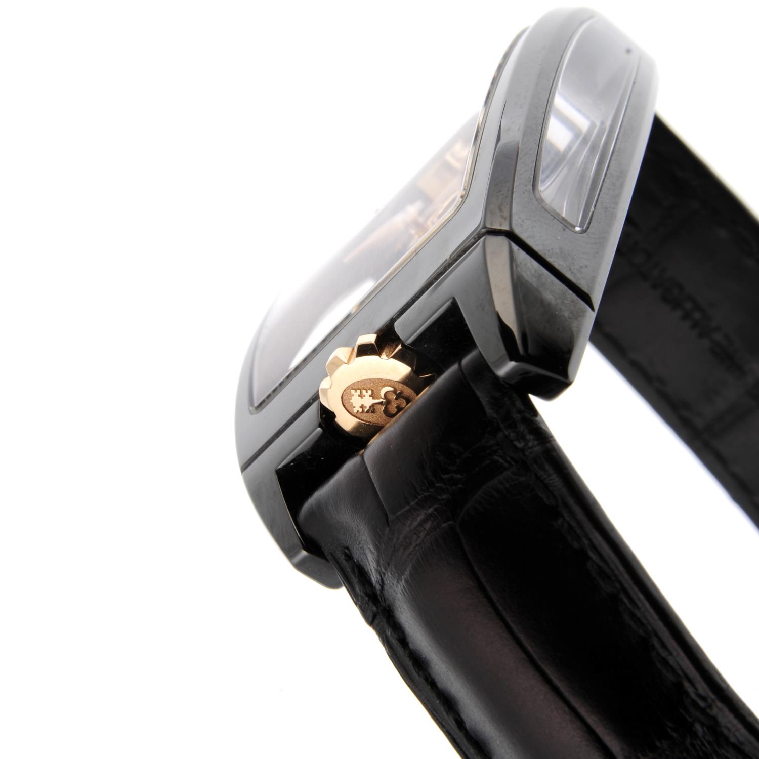 CORUM - a gentleman's Golden Bridge wrist watch. - Image 6 of 6