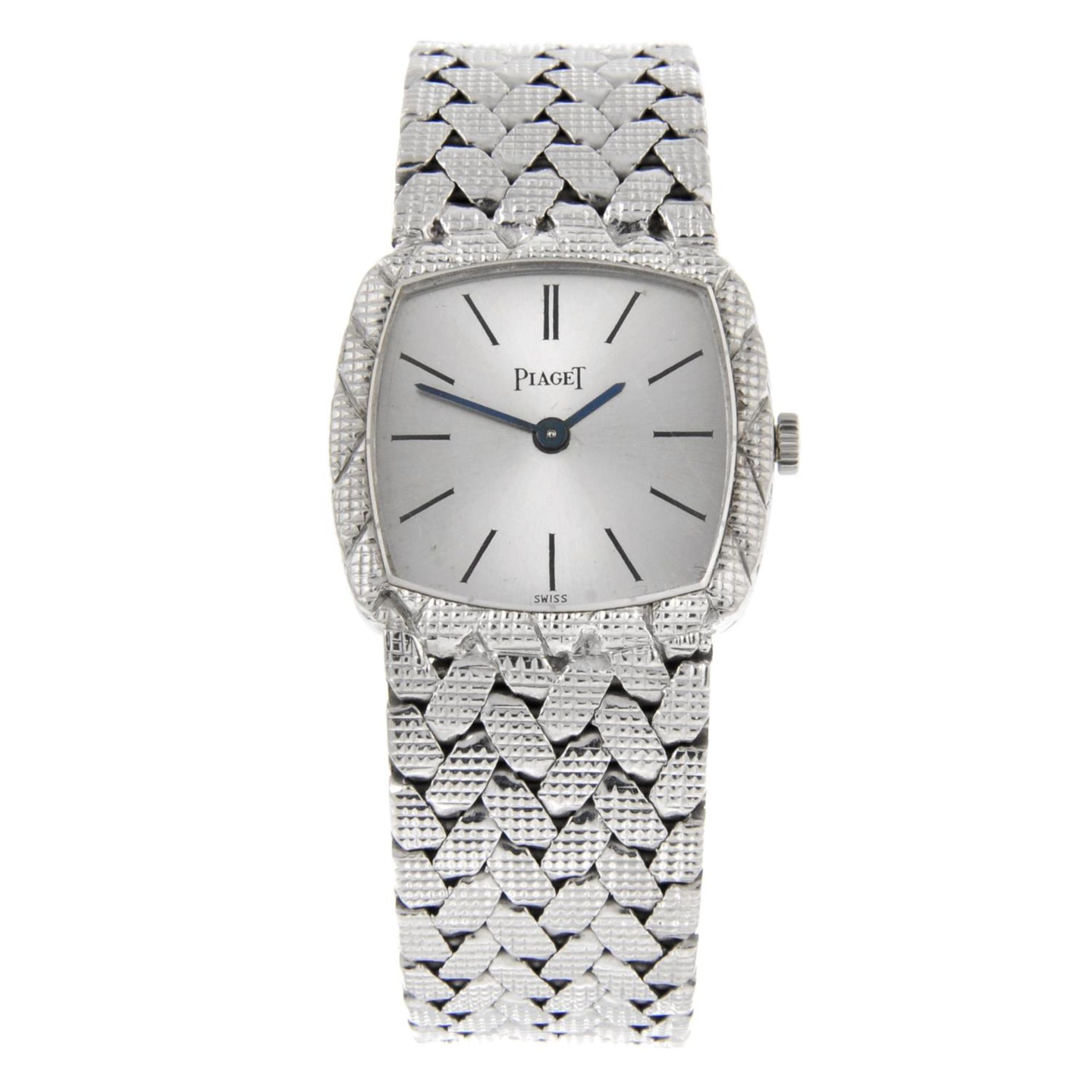 PIAGET - a lady's bracelet watch.