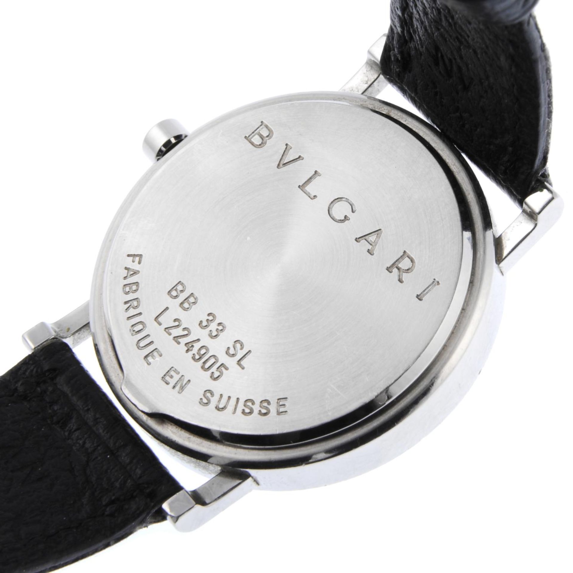 BULGARI - a mid-size Bulgari wrist watch. - Bild 4 aus 5