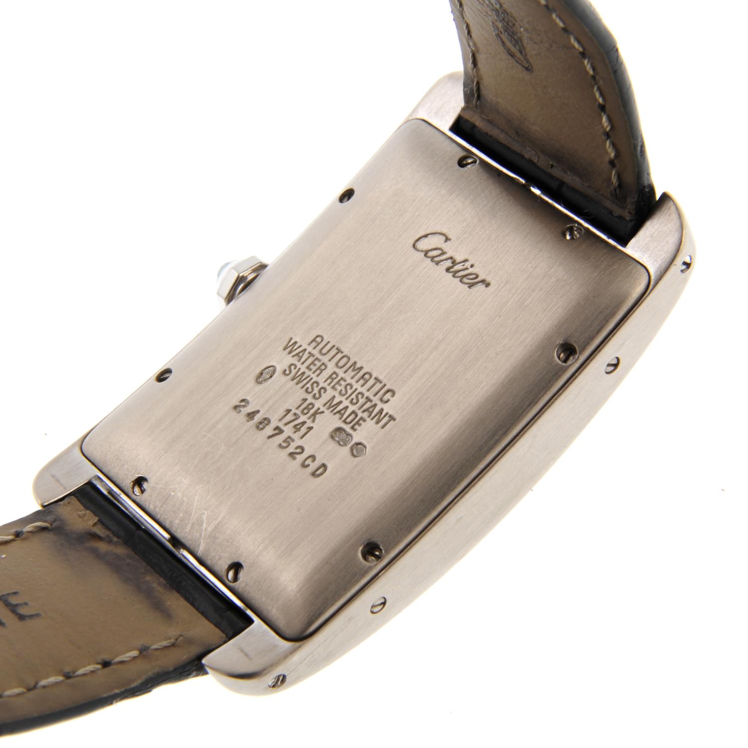 CARTIER - a gentleman's Tank Americaine wrist watch. - Image 5 of 5