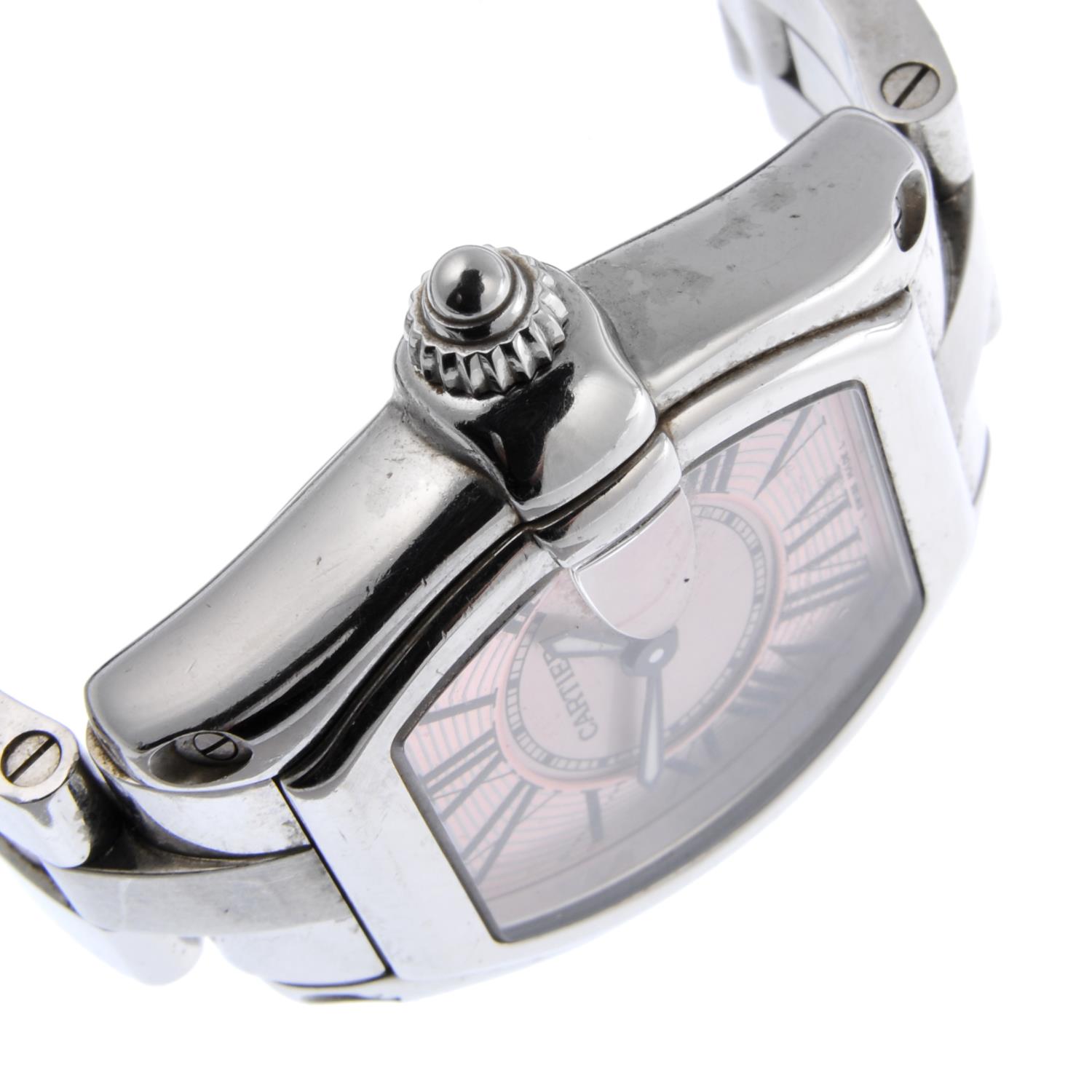 CARTIER - a mid-size Roadster bracelet watch. - Image 3 of 4