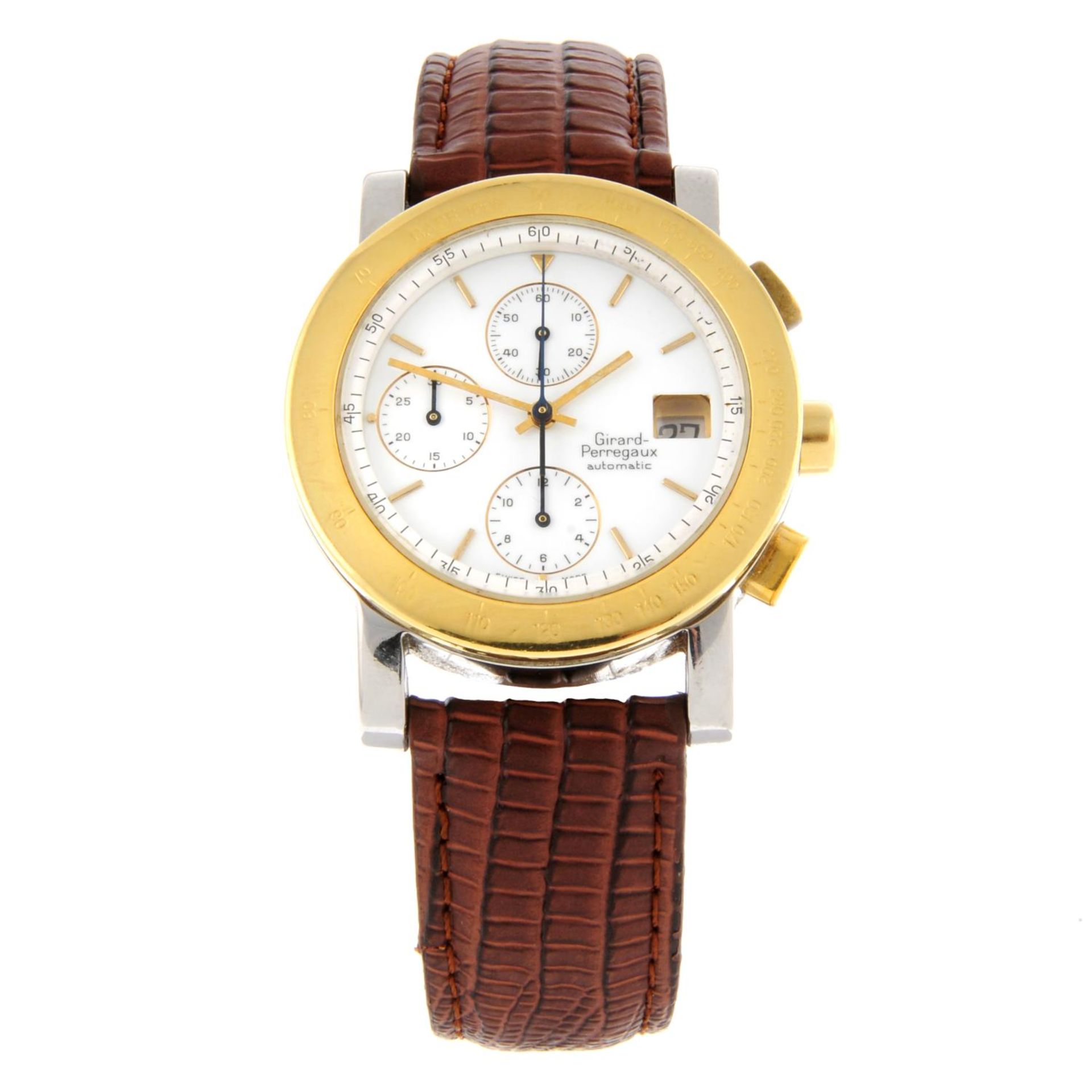 GIRARD-PERREGAUX - a gentleman's chronograph wrist watch.