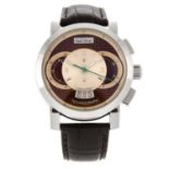 PAUL PICOT - a gentleman's Technograph chronograph wrist watch.