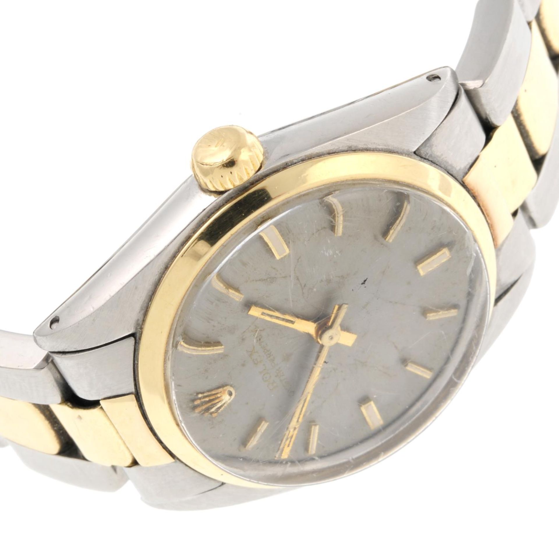 ROLEX - a mid-size Oyster Perpetual bracelet watch. - Bild 4 aus 5