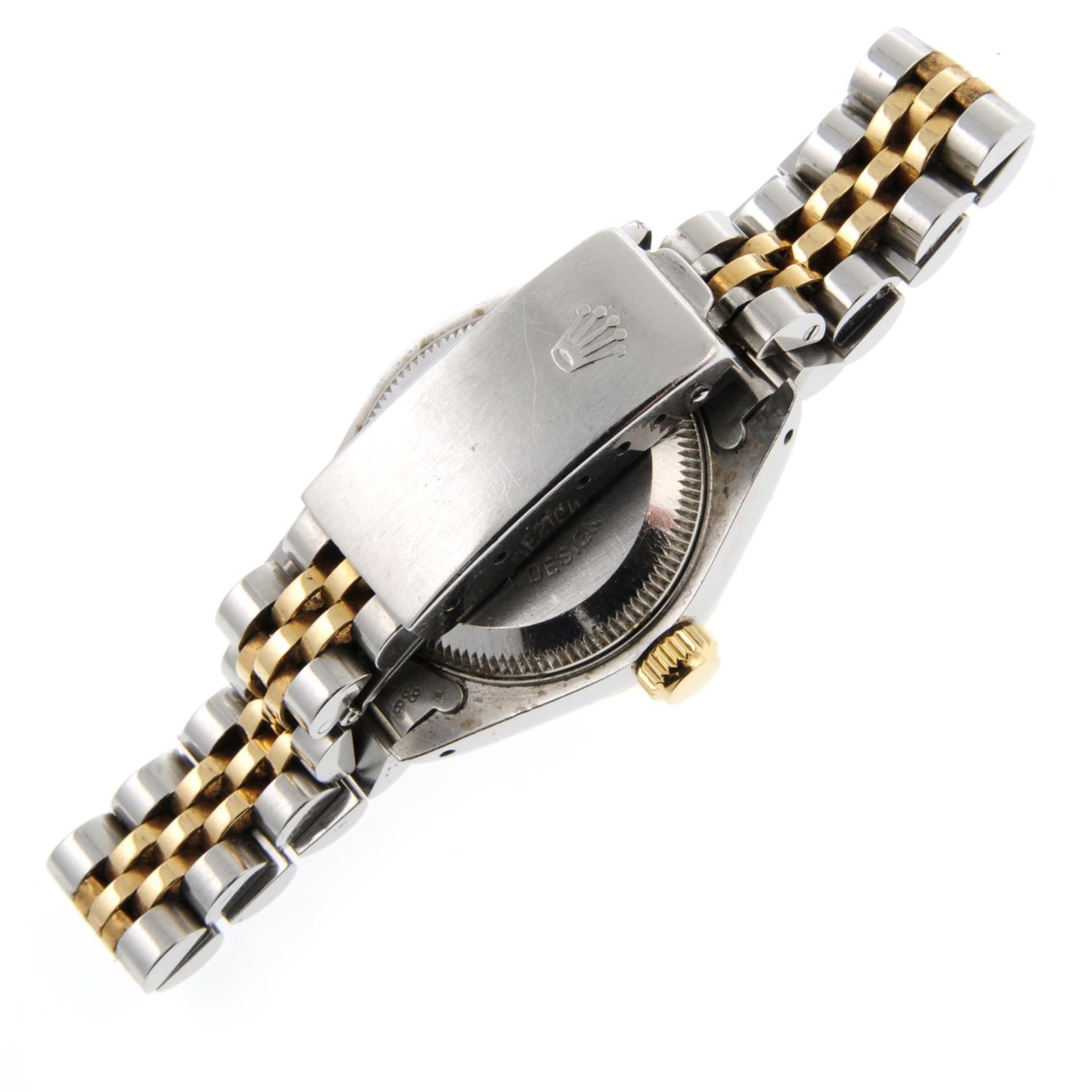 ROLEX - a lady's Oyster Perpetual Datejust bracelet watch. - Bild 2 aus 5