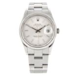 ROLEX - a gentleman's Oyster Perpetual date bracelet watch.