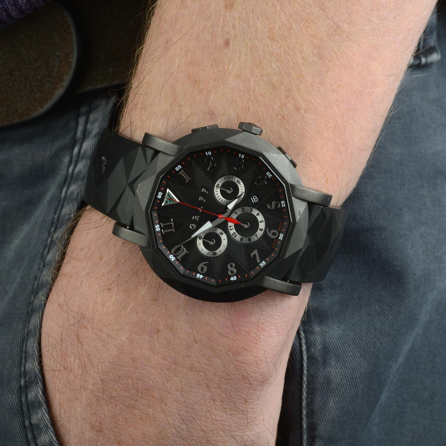 GRAFF - a limited edition gentleman's ChronoGraff chronograph wrist watch. - Image 3 of 5