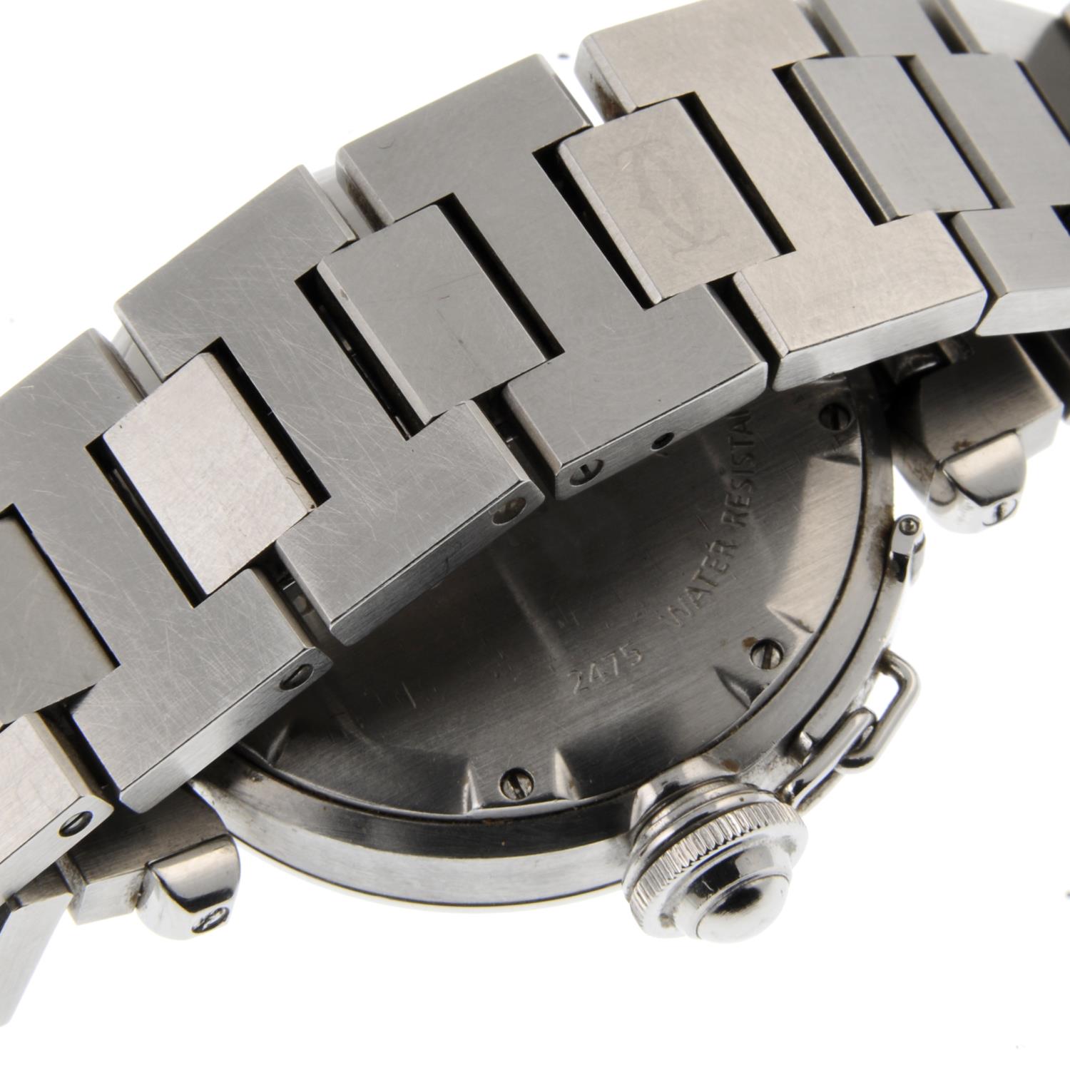 CARTIER - a mid-size Pasha bracelet watch. - Image 4 of 5
