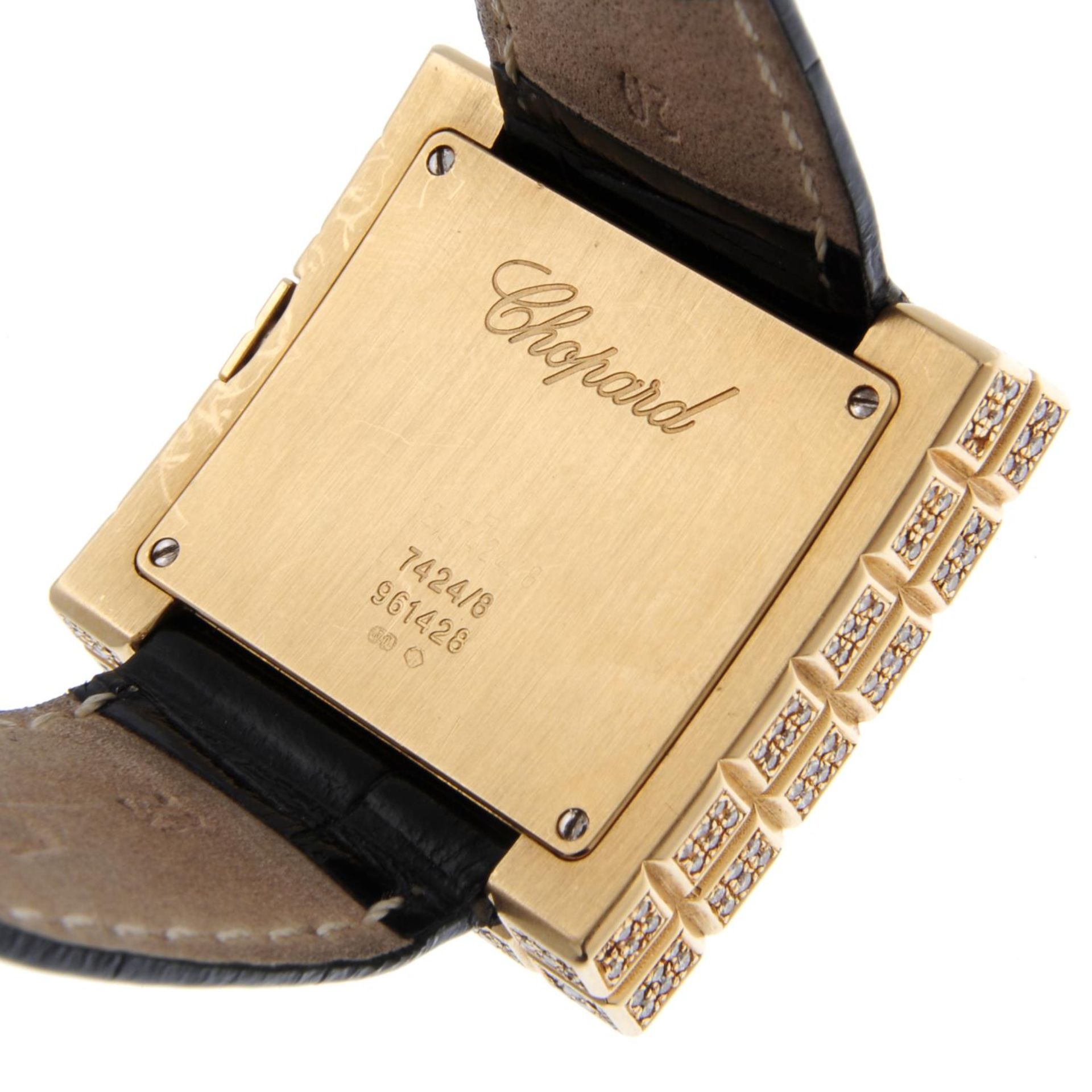 CHOPARD - a mid-size Ice Cube wrist watch. - Bild 2 aus 3