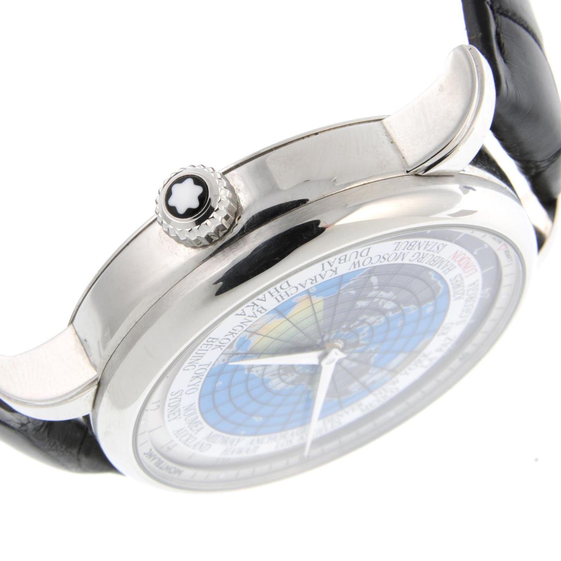 MONTBLANC - a gentleman's Orbiterrum 4810 wrist watch. - Bild 5 aus 6