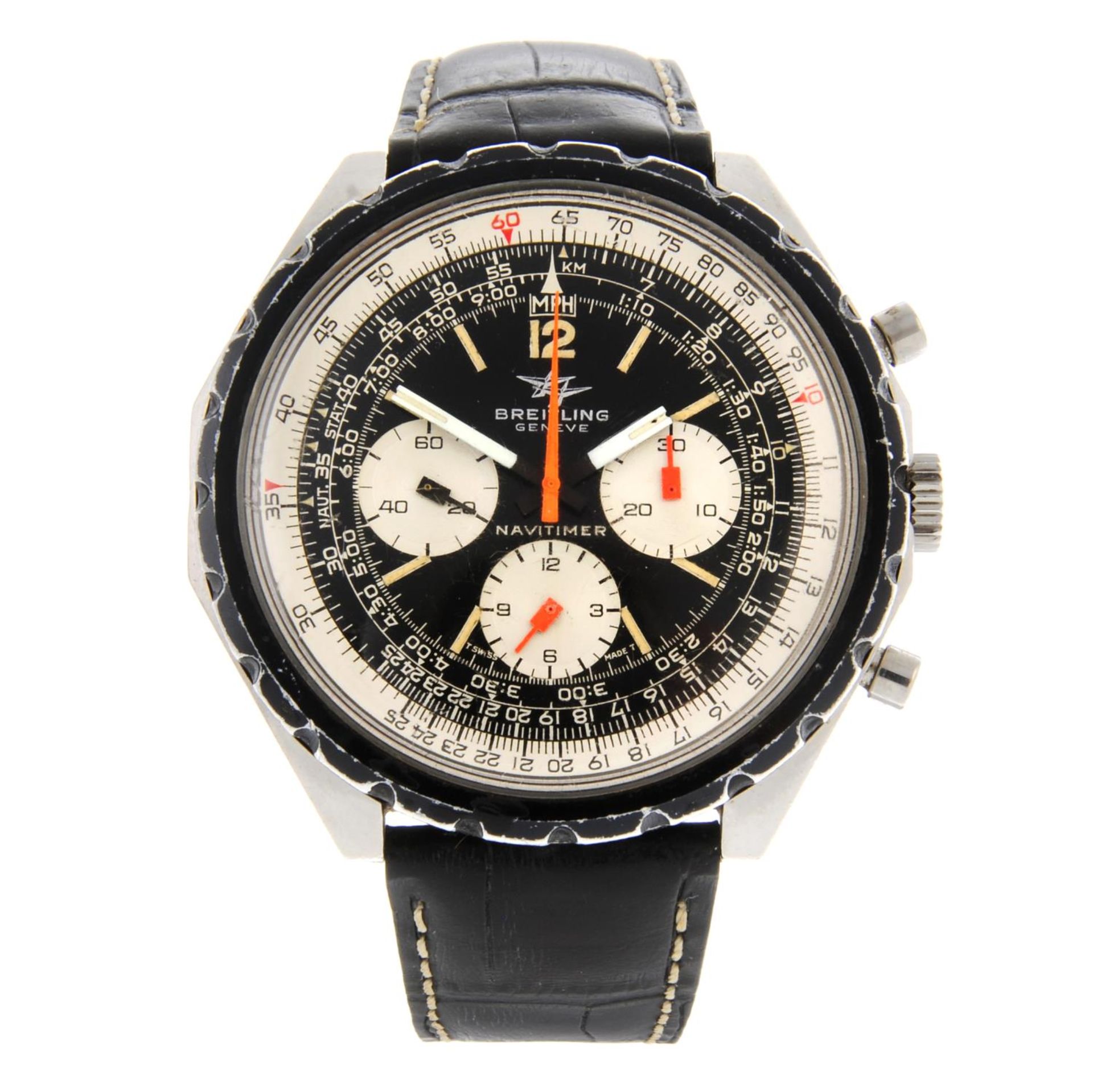 BREITLING - a gentleman's Navitimer chronograph wrist watch.