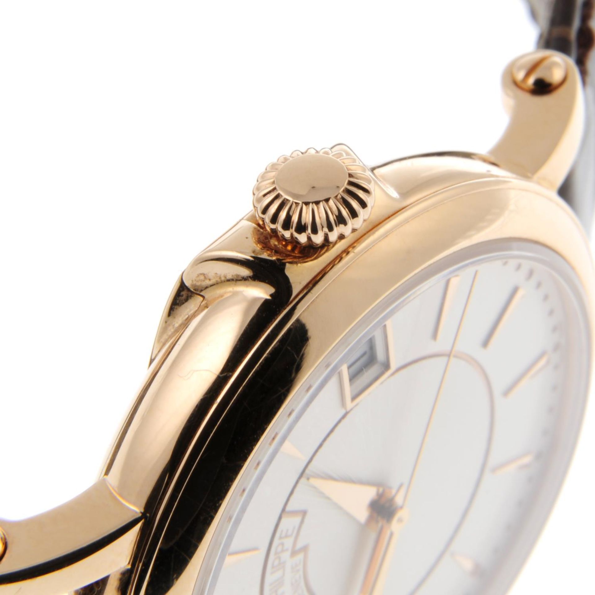 PATEK PHILIPPE - a gentleman's Calatrava wrist watch. - Bild 5 aus 5