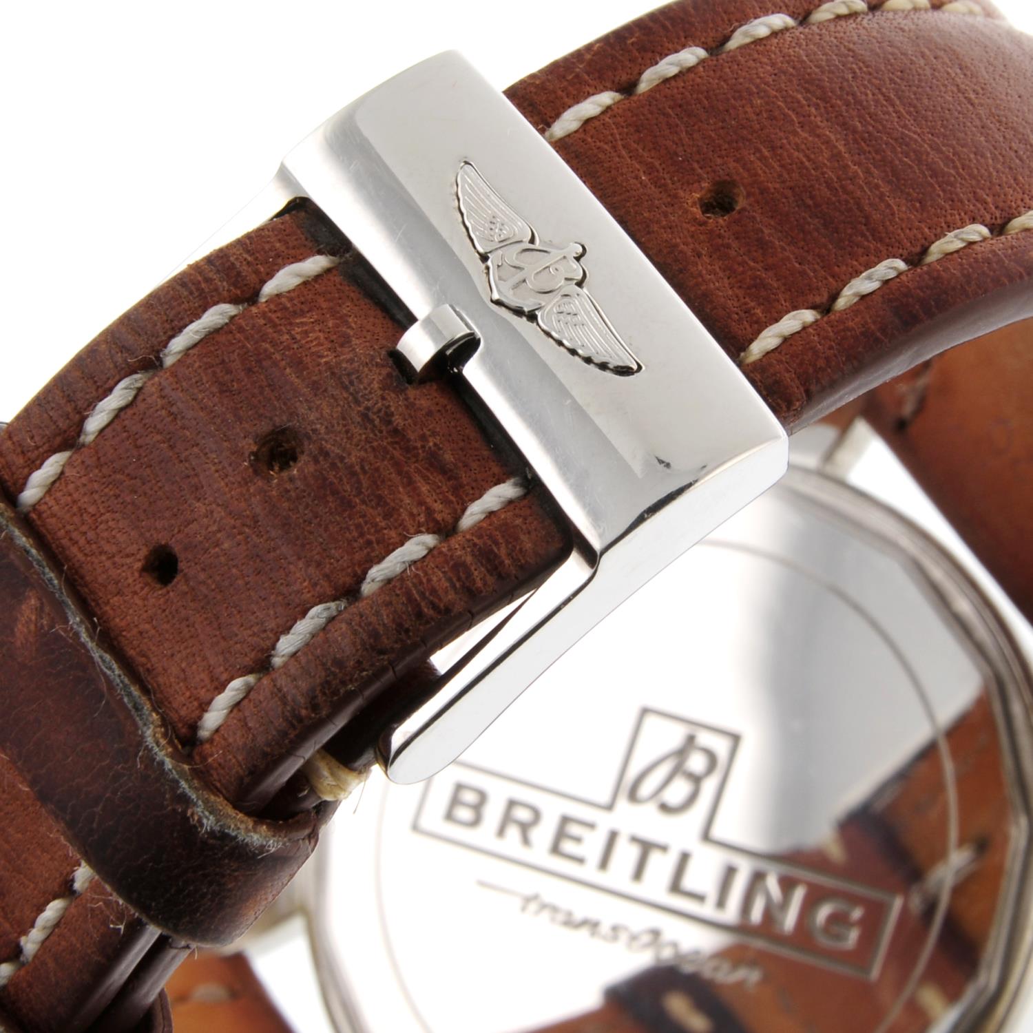 BREITLING - a gentleman's Transocean wrist watch. - Image 2 of 5