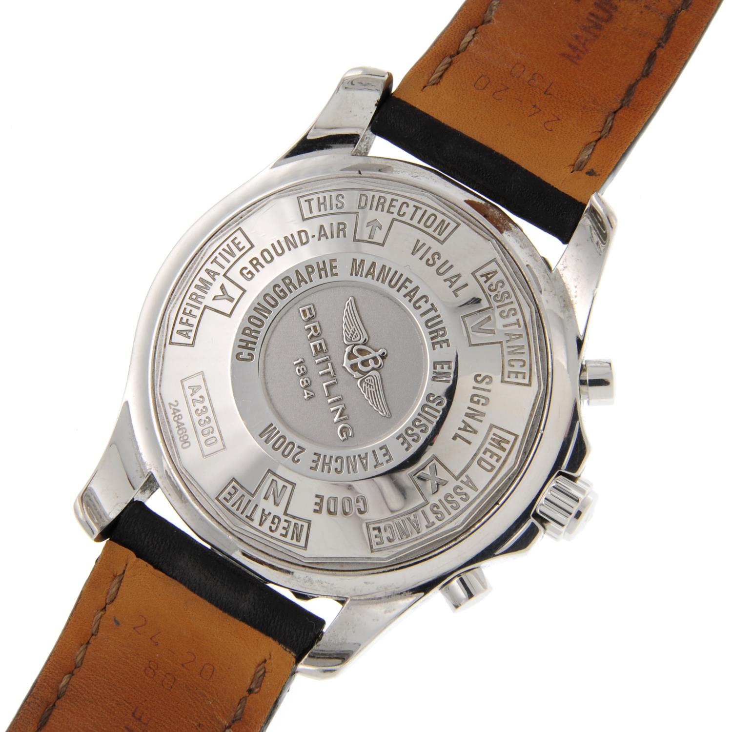 BREITLING - a gentleman's Chronospace wrist watch. - Image 5 of 5