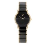 MOVADO - a lady's Museum bracelet watch.