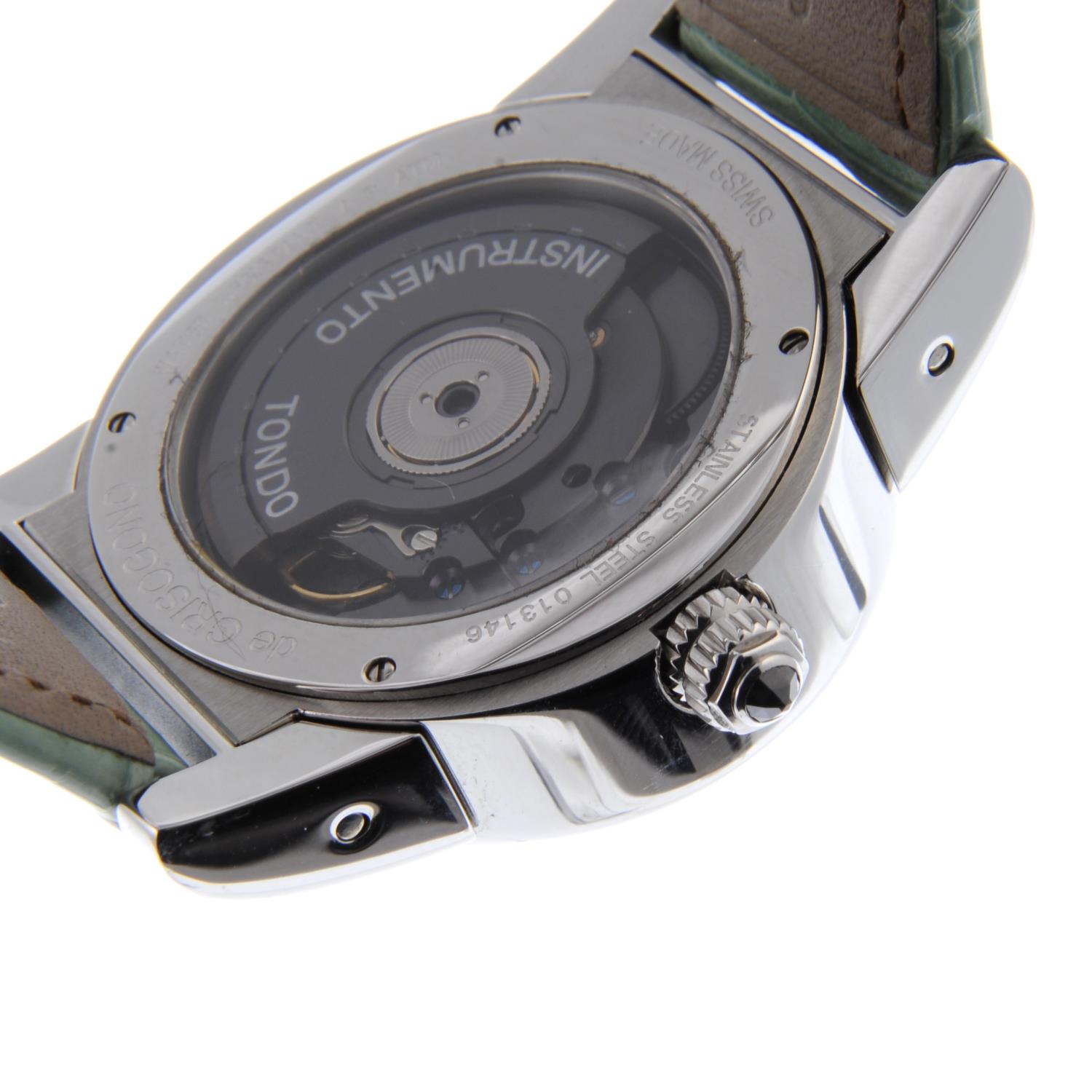 DE GRISOGONO - a mid-size Instrumento Tondo GMT wrist watch. - Image 2 of 3