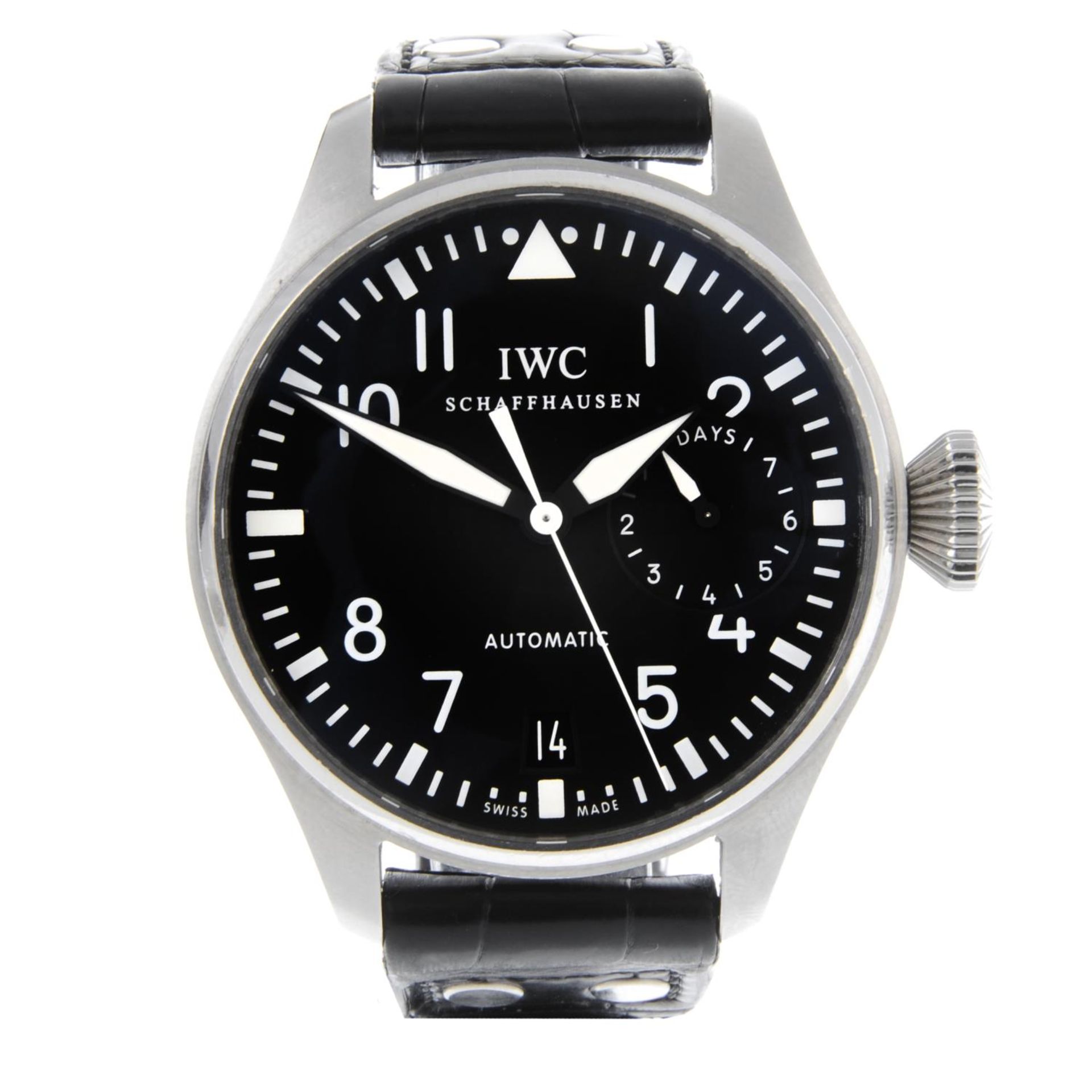 IWC - a gentleman's Big Pilot wrist watch.