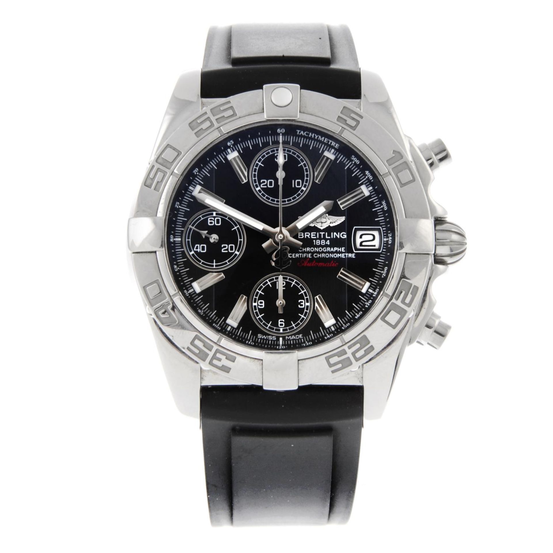 BREITLING - a gentleman's Cockpit chronograph wrist watch.