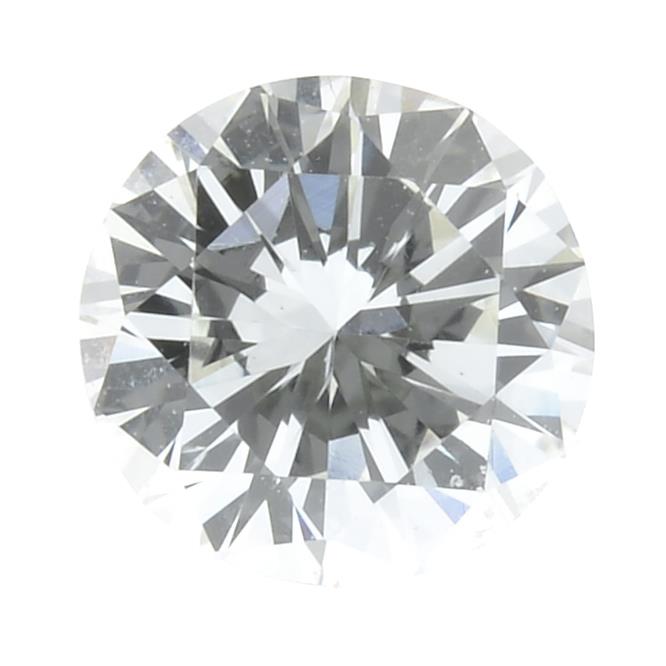 A brilliant-cut diamond.