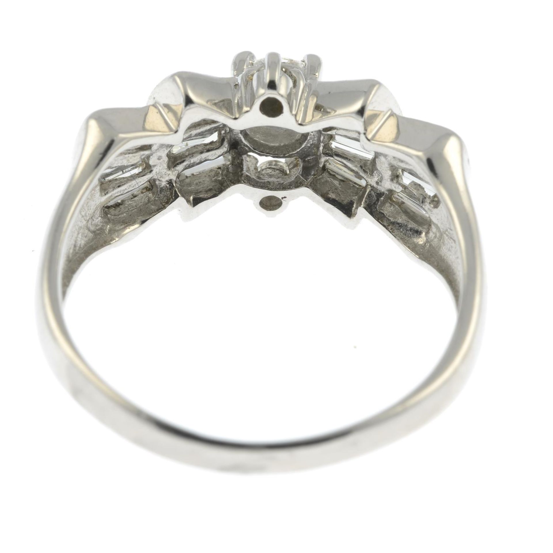 A vari-cut diamond dress ring.Estimated total diamond weight 0.70ct, - Image 3 of 4