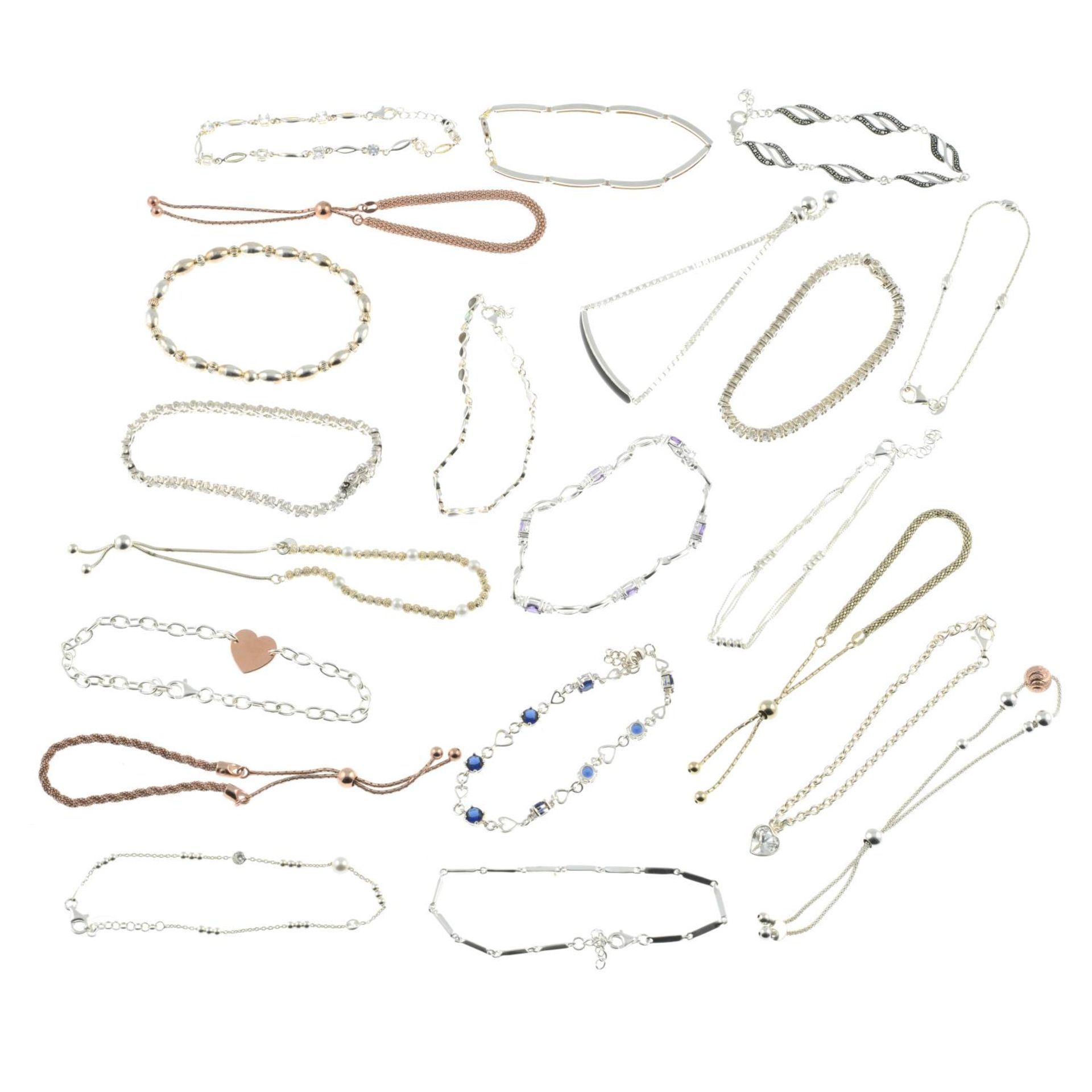 A selection of bracelets, - Image 2 of 2