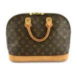 LOUIS VUITTON - a Monogram Alma PM handbag.