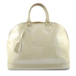 LOUIS VUITTON - a Monogram Vernis Alma GM handbag.