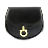 SALVATORE FERRAGAMO - a small leather handbag.