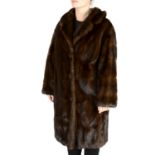 A ranch mink coat.