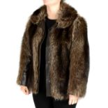 A racoon fur jacket.